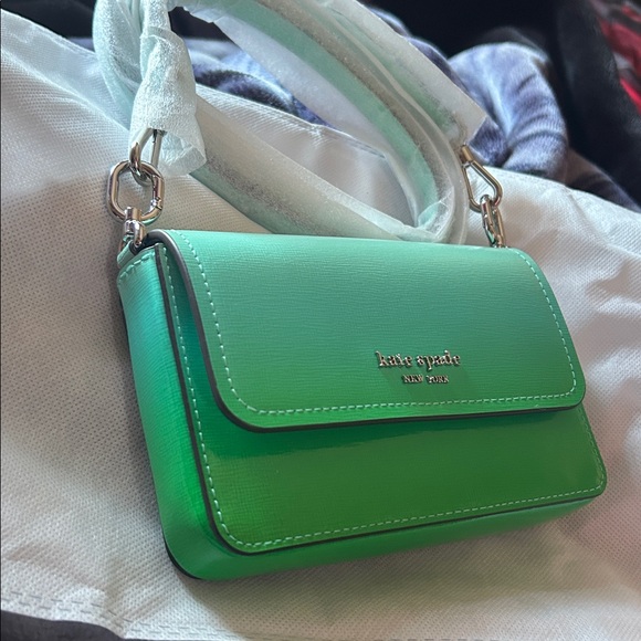 NWOT Kate Spade Blue/Green Ombre Crossbody Bag - Picture 2 of 11